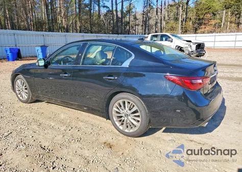 2021 Infiniti Q50 Luxe from USA, damaged, VIN JN1EV7BPXMM705898